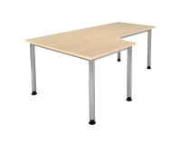Compact desk 200 x 80 cm angle 120 cm Manhattan 2
