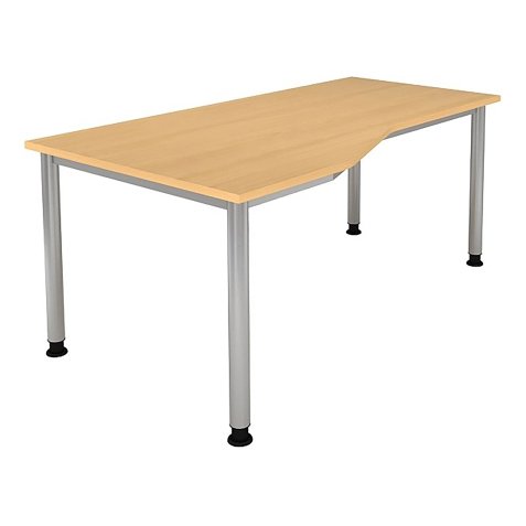 Compact desk 180 x 80 cm angle 100 cm Manhattan 2