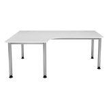 Bureau compact 200 x 80 cm retour 120 cm Manhattan 2