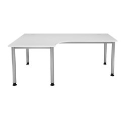 Bureau compact 200 x 80 cm retour 120 cm Manhattan 2