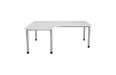 Kompakter Arbeitsstation 200 x 80 cm Beistelltisch 120 cm Manhattan 2