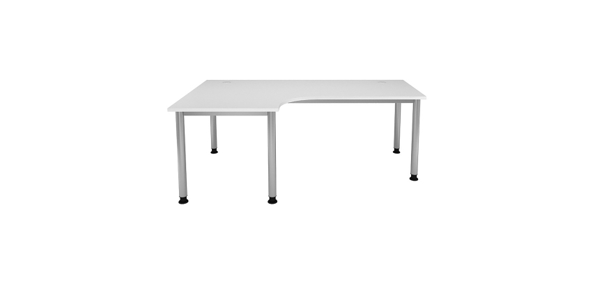 Bureau compact 200 x 80 cm retour 120 cm Manhattan 2