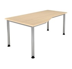 Compact desk 180 x 80 cm angle 100 cm Manhattan 2