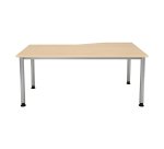 Kompakter Arbeitsstation 180 x 80 cm Beistelltisch 100 cm Manhattan 2