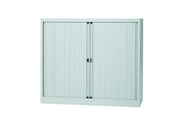 Tambour cabinet Ultra H 103 cm silver