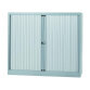 Tambour cabinet Ultra H 103 cm silver