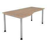 Compact desk 180 x 80 cm angle 100 cm Manhattan 2