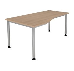 Compact desk 180 x 80 cm angle 100 cm Manhattan 2