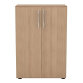 Jeu de 2 portes pleines pour armoire basse Manhattan