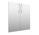 Set of 2 full doors for low cabinet Manhattan