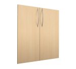 Set of 2 full doors for low cabinet Manhattan
