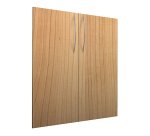 Set of 2 full doors for low cabinet Manhattan