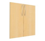 Set of 2 full doors for low cabinet Manhattan