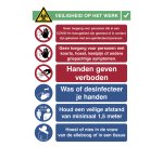 Sticker A3 ‘veiligheid op het werk’