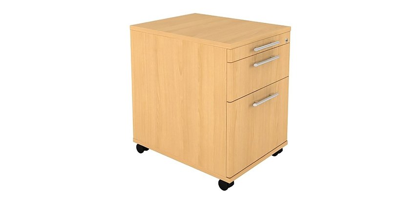 Mobiler Schubladenblock 3 Schubladen Manhattan