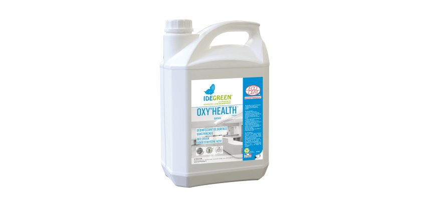 Détergent désinfectant Idgreen Oxy'health - Bidon 5 litres