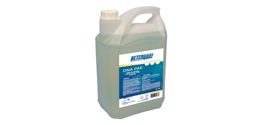 Détergent désinfectant Deterquat DNA PAE citron - Bidon 5 L