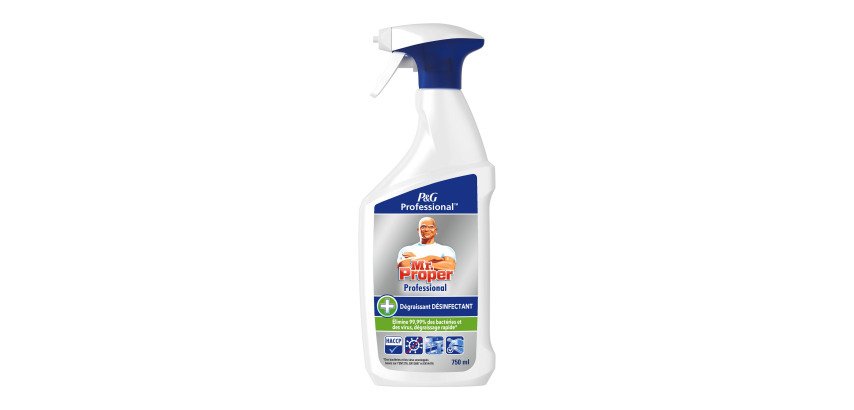 Désinfectant dégraissant M Propre Professionnel citron - Spray 750ml