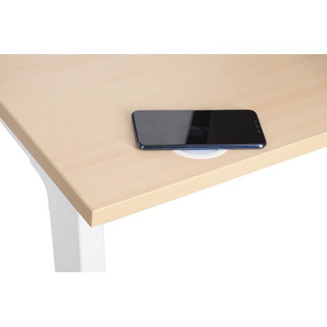 Induction charger with QI technology built-in, Ø 80 mm wireless 10W.