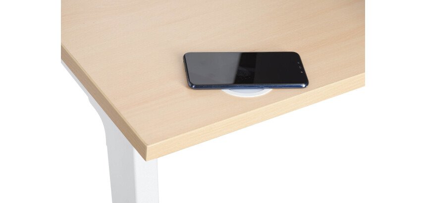 Caricatore a induzione tecnologia QI ad incasso 80 mm senza fili