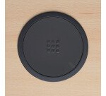 Cargador de inducción inalámbrico encastrable al escritorio - tecnología QI