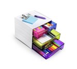 Mini module de rangement plastique Cep My Cube multicolore
