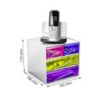 Mini module de rangement plastique Cep My Cube multicolore