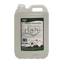 Gel hidroalcohólico higienizante Dahi - Garrafa 5 litros