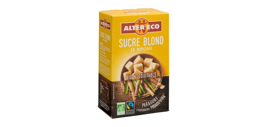 Sucre de canne bio Alter Eco morceaux - 500 g