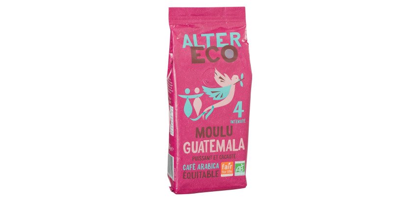 Café moulu Bio Alter Eco Guatemala - Paquet de 260 g