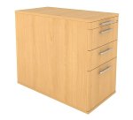 Cabinet desk height 4 drawers Manhattan 