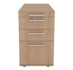 Schubladenblock Tischhöhe 4 Schubladen Manhattan