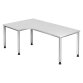 Compact desk 200 x 80 cm angle 120 cm Manhattan 2