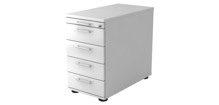 Caisson hauteur bureau 5 tiroirs Manhattan