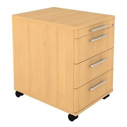 Mobile cabinet 4 drawers Manhattan