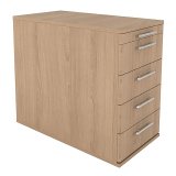 Cabinet desk height 5 drawers Manhattan 