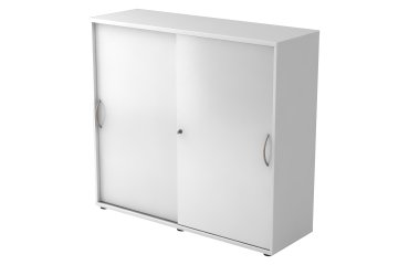 White body, white doors H 110 x W 120 x D 40 cm