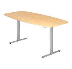 Table de réunion réglable en hauteur