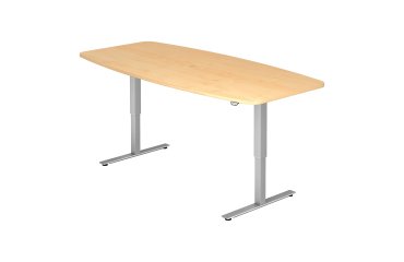 Table de réunion réglable en hauteur