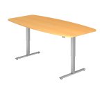 Meeting table electronic adjustable in hight