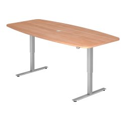 Meeting table electronic adjustable in hight