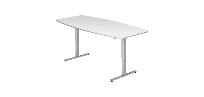 Table de réunion réglable en hauteur