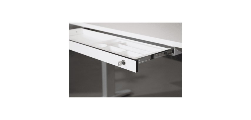 Tiroir supplémentaire L 83cm pour bureau assis debout.