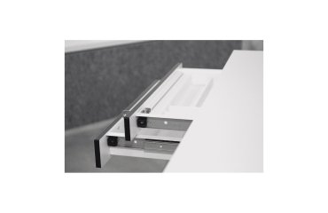 2 extra laden voor elektrische zit/sta-bureaus - breedte 46cm