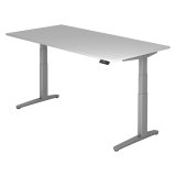 Electronic desk adaptable in height 100 x 200 cm Activ