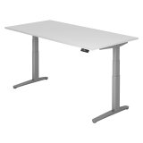 Electronic desk adaptable in height 100 x 200 cm Activ