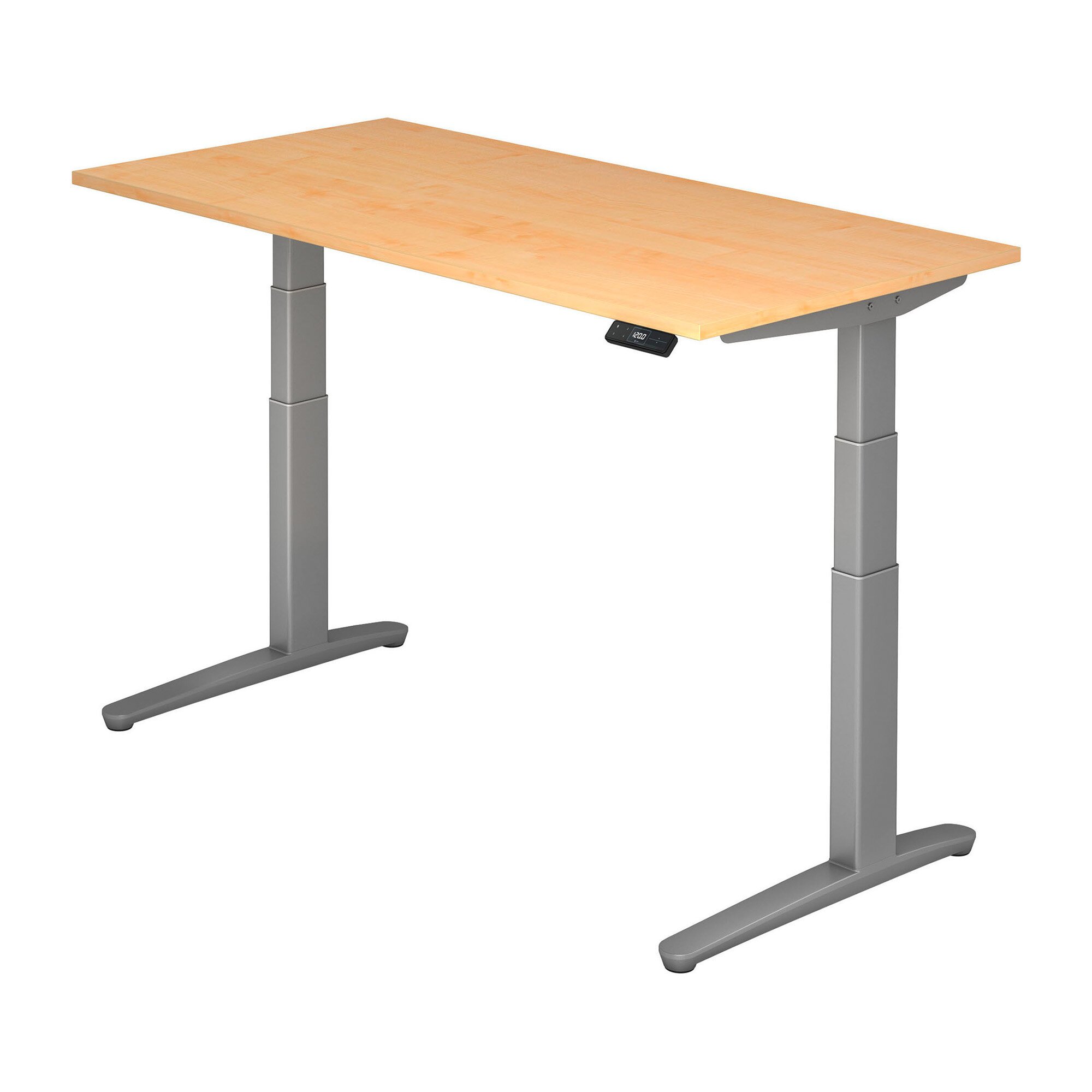 Electronic desk adaptable in height 80 x 160 cm Activ