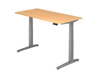Bureau électronique réglable en hauteur 80 x 160 cm Activ érâble