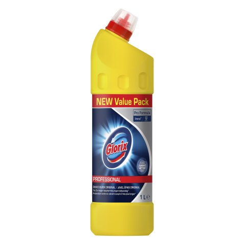 Flasche 1 L Glorix Pro Formula Toilettenreiniger Gel Javel