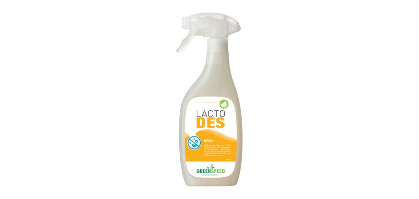 Nettoyant désinfectant Lacto Des Greenspeed – Spray 500 ml